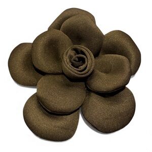 Extra large  Fabric Flower Brooch